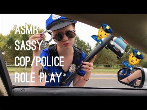 cop asmr|ASMR~ ‍♀️ SASSY Police Officer / Cop .